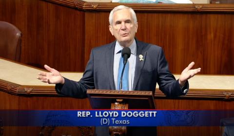 Rep. Doggett speaking on House Floor.