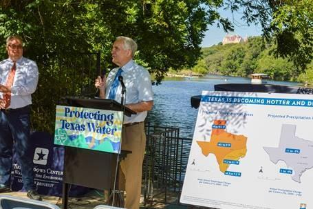doggett speaking at presser