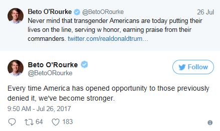 O'Rourke Tweet
