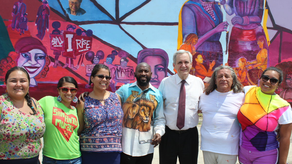 Rivard Report: Eastside Mural Honors Local Black Women Leaders